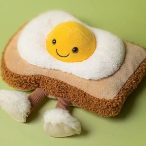 Jellycat Amuseables Egglantine Egg On Toast Plush